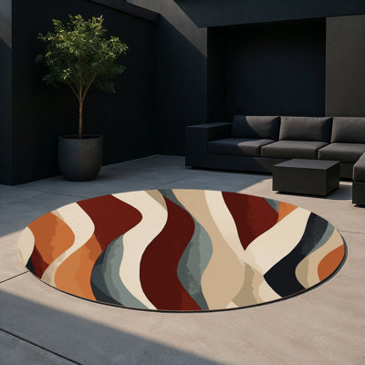 Tapis d'intérieur et d'extérieur Shifting Grace