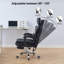 Inbox Zero Adjustable Faux Leather Swiveling PC & Racing Game Chair-1436044698