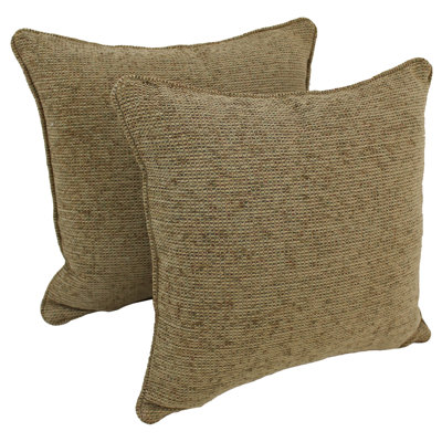 Chenille Reversible Throw Pillow