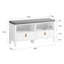 Elef Polyester Blend Upholstered Storage Bench