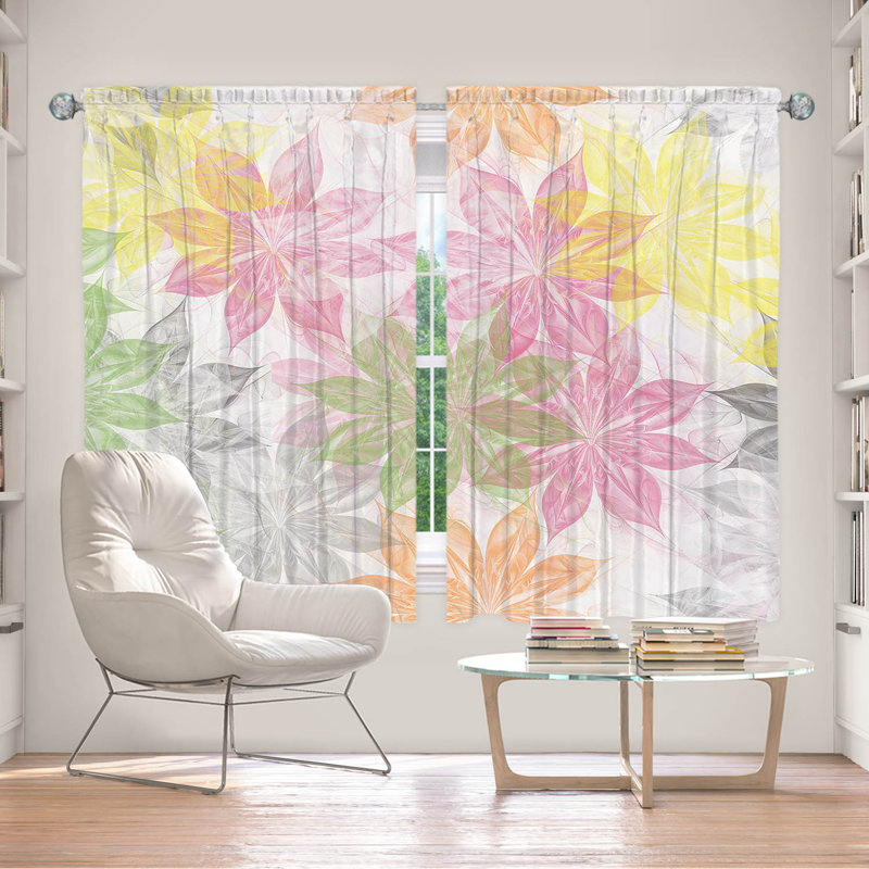Rookwood Room Darkening Curtain Pair, 40" W x 52" L
