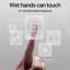 Miroir de salle de bain 28 po x 60 po sans cadre avec lumière DEL, résistant à la corrosion, miroir à trois couleurs à intensité variable et rétroéclairé avec fonction de désembuage à une touche