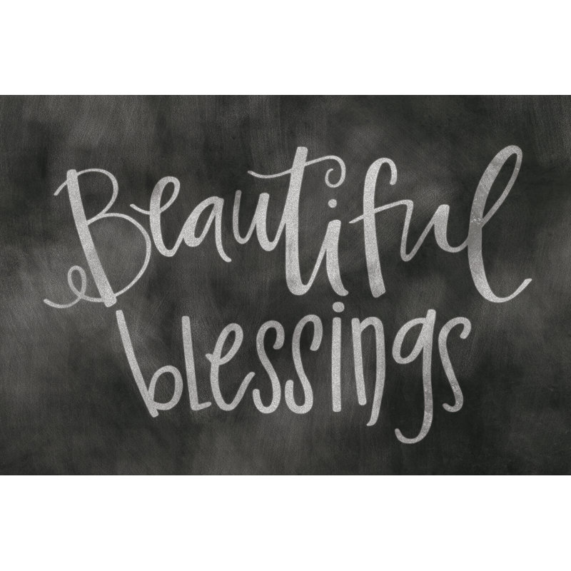 Beautiful Blessings - Wrapped Canvas Print, 51cm H x 76cm W x 3.8cm D