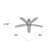 52" Newsome 5 - Blade Standard Ceiling Fan with Pull Chain and Light Kit Included