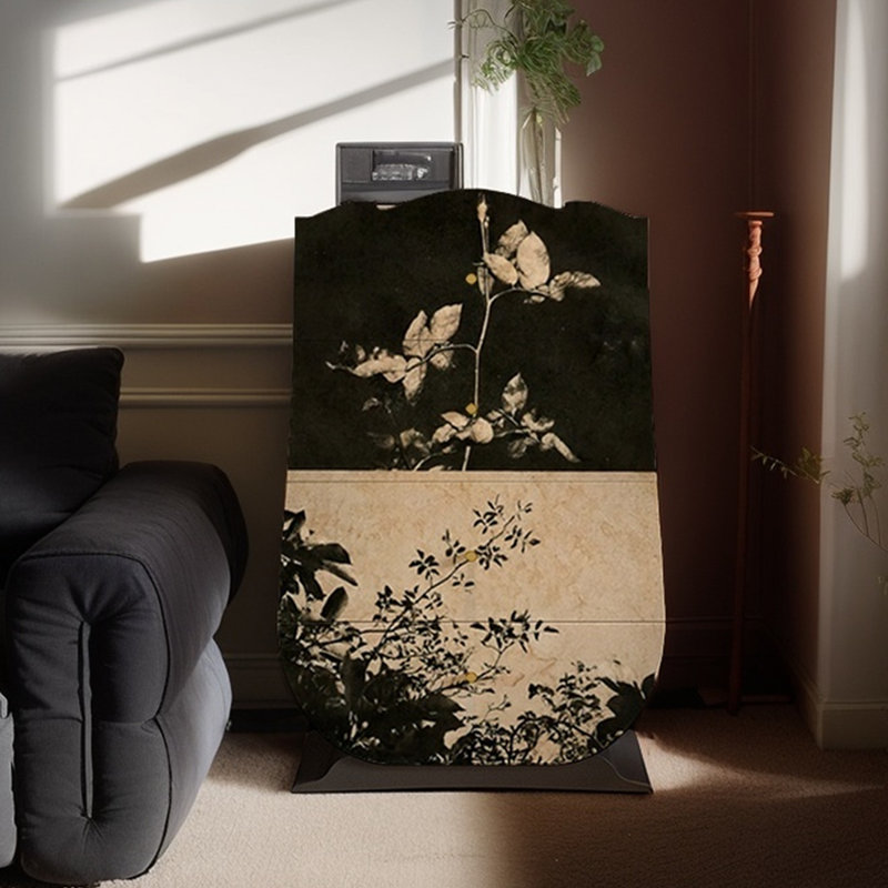 Coffre décoratif en bois multifonctionnel pour le salon