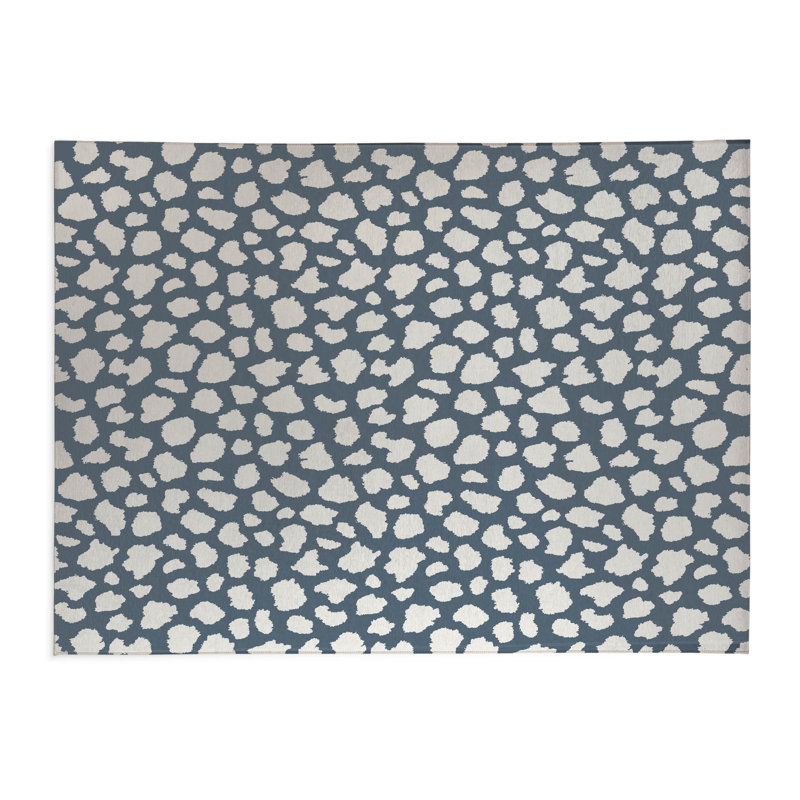 Animal Splat Activity Mat, Blue, Rectangle 3' x 5'