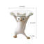 Table d'appoint 23 po H