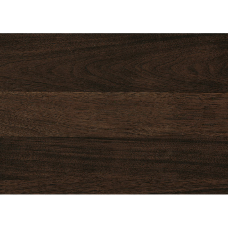 Banc en bois de style moderne, siège rembourré en tissu brun pour manger, siège de 47,5 po x 16 po x 20 po
