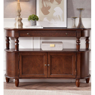 American-Style Light Luxury Multi-Functional Console Table