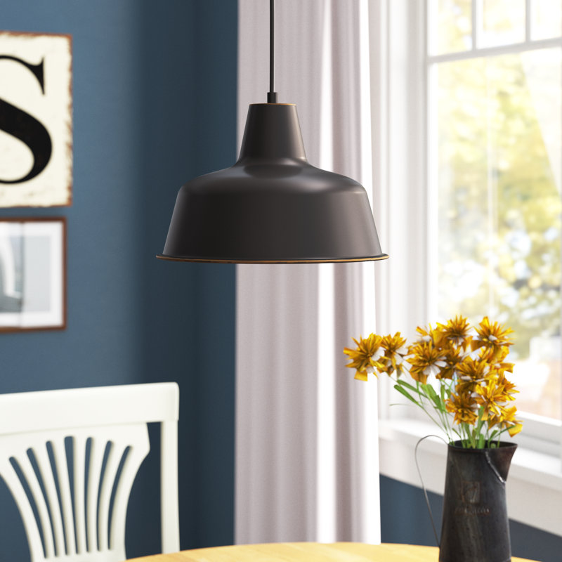 Jaklynn 1 - Light Oil Rubbed Bronze Single Pendant