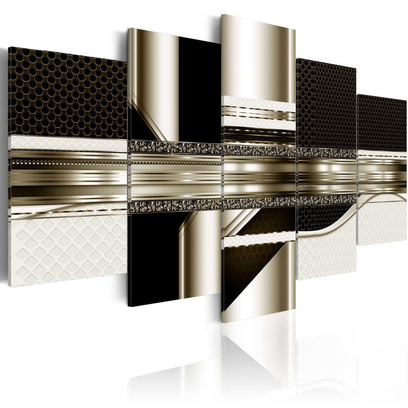 Golden Line 5 pièces, H 40 po x l 80 po x P 0,7 po