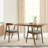 Jeyhan Open Back Dining Chairs with Arms in Rubberwood and Fabric-727476588-727476591-691480607