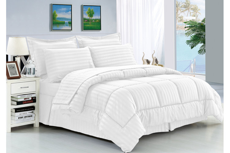 Veans Reversible Comforter Bed-in-a-bag