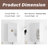 Rectangular Medicine Cabinet With Mirror-1423881808-1423881804