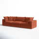 Ellaria 120'' 3 - Piece Modular Upholstered Sofa