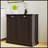Two-Compartment Tilt-Out Laundry Sorter Cabinet-Black