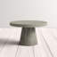 Table basse à piédestal
