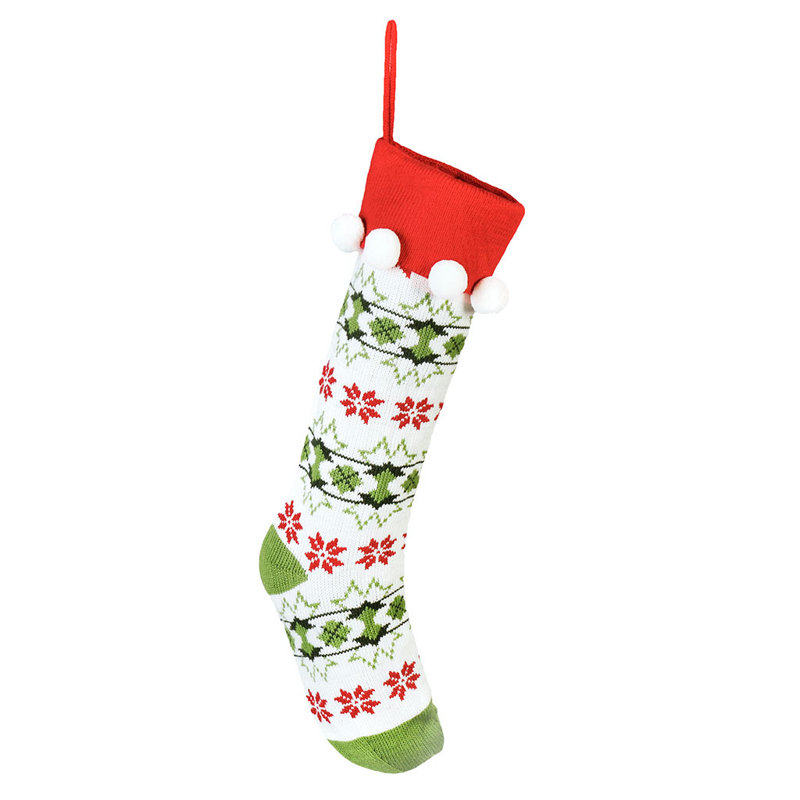 Christmas Knit Fair Isle Stocking