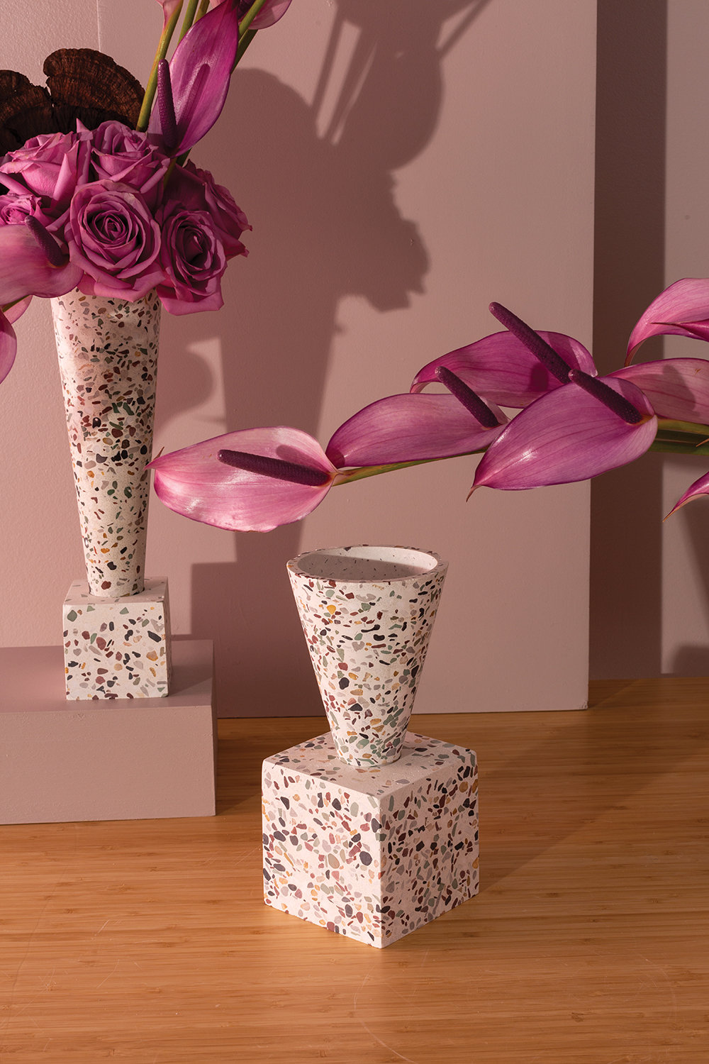 Keir 9'' Handmade Concrete Table Vase