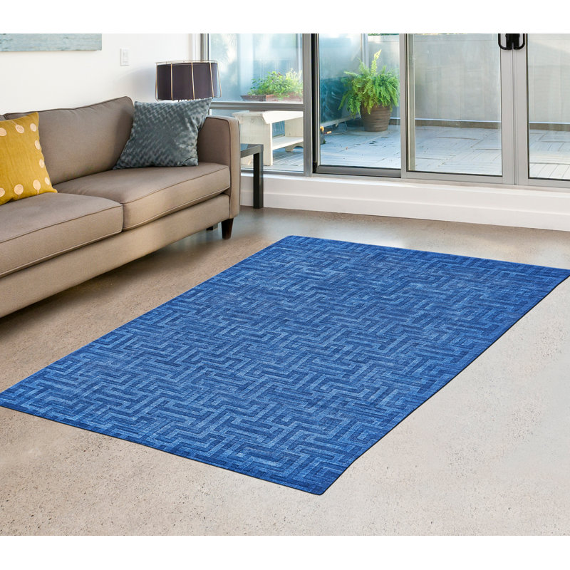 Raskin Geometric Indoor Rug, Rectangle 5'6" x 8'6"
