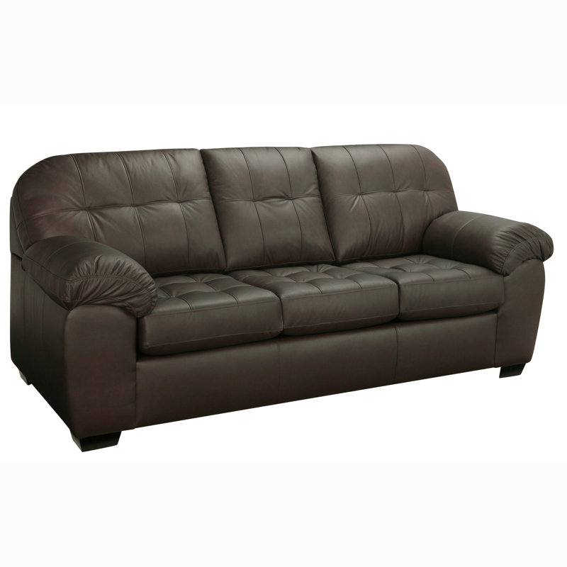 Bellamy 88.5'' Upholstered Sofa, Brown 