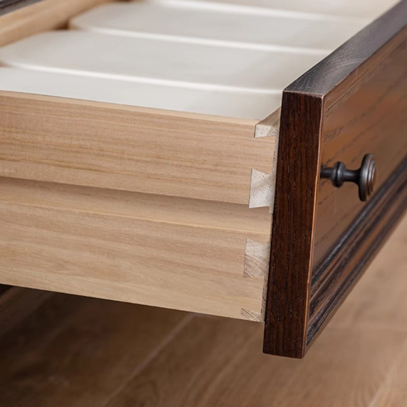 Table basse en bois massif de luxe French Light