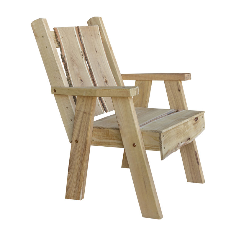 Teri Metal Outdoor Lounge Chair, Unfinished Raw