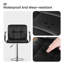 Set Of 2, Breakfast Bar Stool With Armrest And Back Swivel Gas Lift Leather Kitchen Bar Stool-1545071157