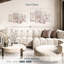 Pommier en fleurs gris foncé-461360768