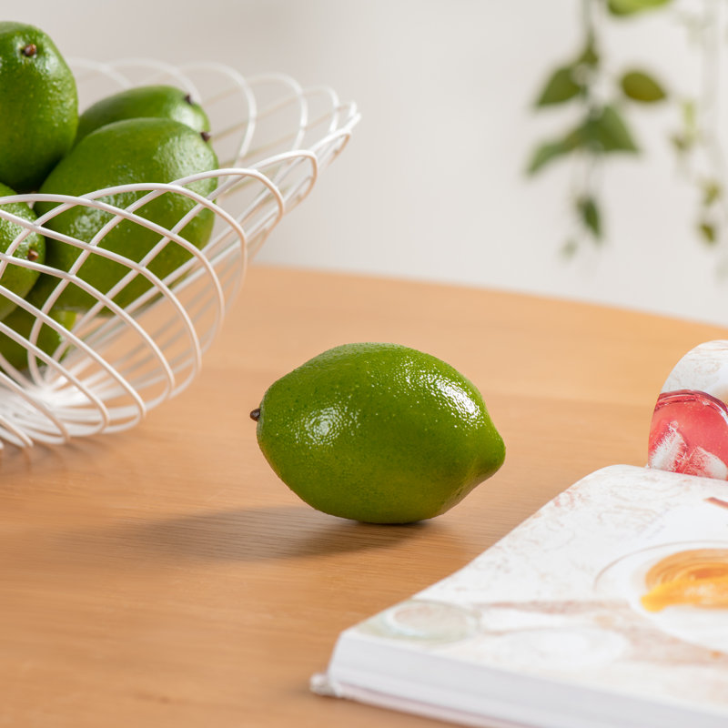 Orchard Lifelike Artificial Limes (Set of 8), Green
