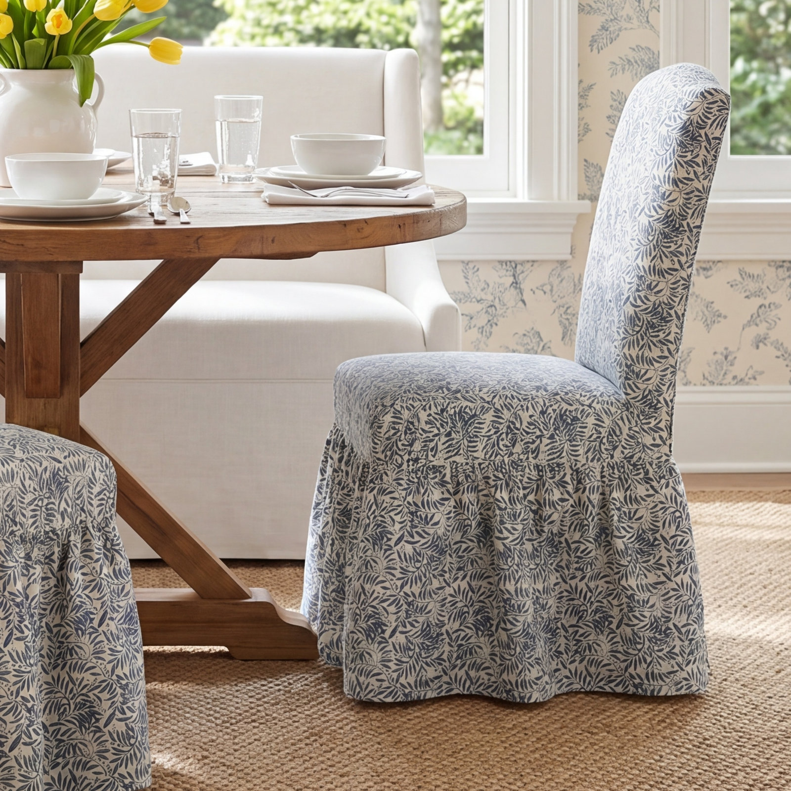 Thelma Dining Chair, Navy