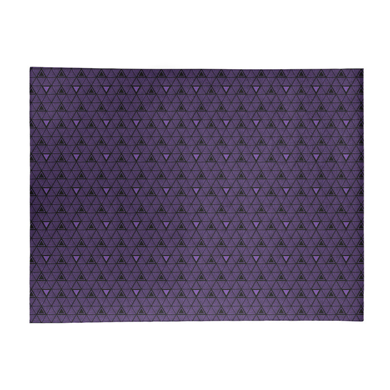 Chenille Geometric Indoor Rug, Rectangle 8' x 10'
