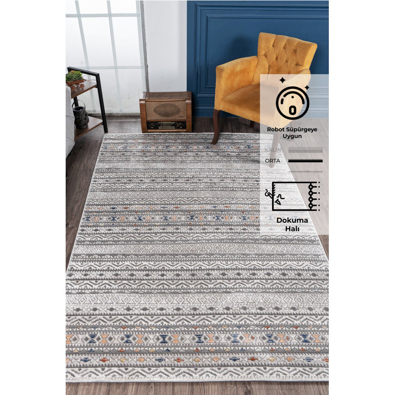 Adalyse Machine Made Indoor / Outdoor Area Rug, Rectangle 80 x 150cm