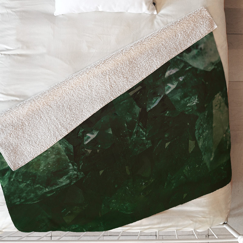 Leah Flores Throw Blanket, 80" L x 60" W