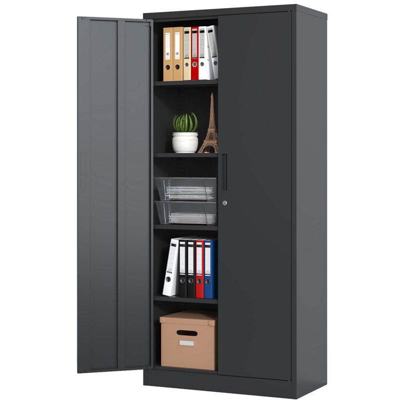 Armoire de rangement en métal 72 po H