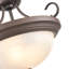 Plafonnier semi-encastré 2 lumières Snediker-889795170-889795174