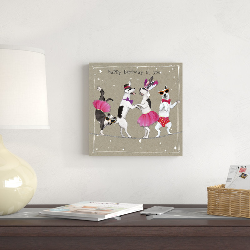 Fancypants Cool Dogs X, H 12 po x l 12 po x P 1,25 po