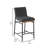 Matao White Fabric Counter Height Chair-93506487