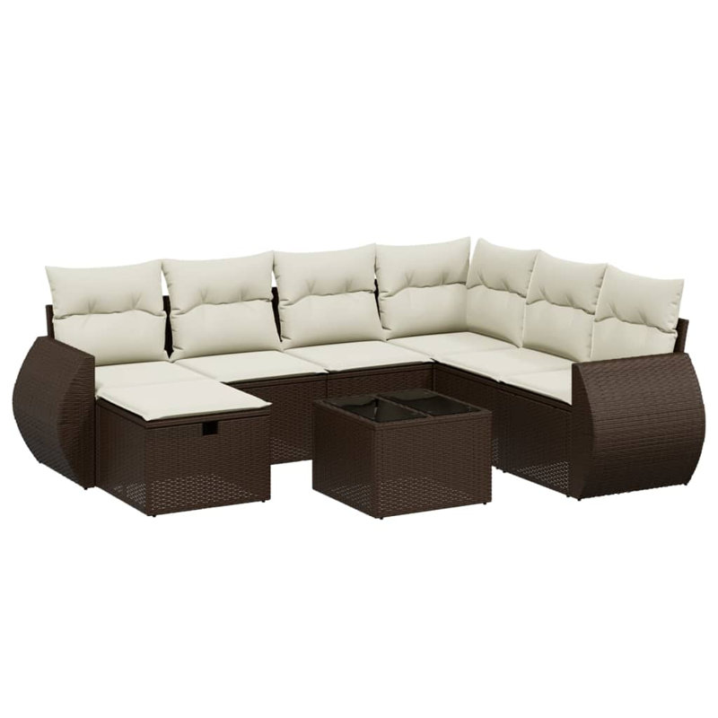 Ensemble de canapé de jardin Vidaxl