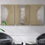 «Silver Lake I», ensemble de 3 toiles encadrées-97706626-97706627