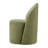 Cabrina Chenille Dining Side Chair W/ Casters-1440830185