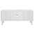 Bleached White / Natural Rattan