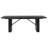 Houston Black Rectangular Double Pedestal Dining Table