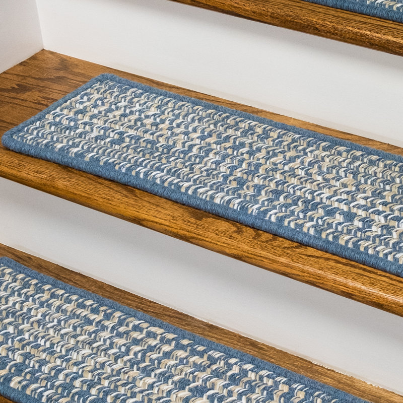 Tapis d'escalier Maroa Monterey, Bleu