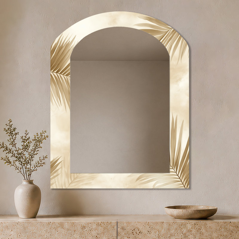 Miroir mural Boho, 43" x 33"