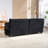 84" Chenille Upholstered Loveseat Sofa with Memory Foam Cushions and Pocketed Coil Springs-1532581271