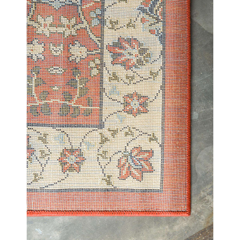 Britannia Floral Indoor Rug, Rectangle 7'10" x 10'