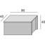 Chest Miltonia, Capacious Multipurpose Storage Box, Modern Chest, 100% Made In Italy, 90X45H45 Cm-130606978