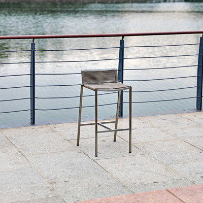 Akaiyah Wicker Outdoor Stool