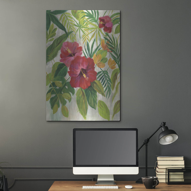 «Tropical Jewels I» par Silvia Vassileva, H 36 po x l 24 po